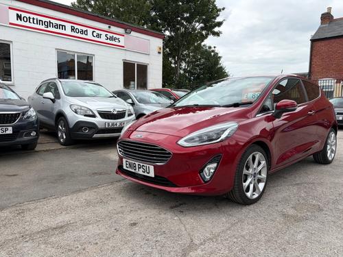 2018 FORD FIESTA 1.0 ECOBOOST 125 TITANIUM X 3DR PETROL 23,000 MILES MANUAL ONLY 8,999... photo