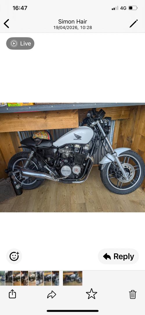 1998 honda cafe racer 650 petrol - 20,000 miles - manual only £2,750 view details... photo