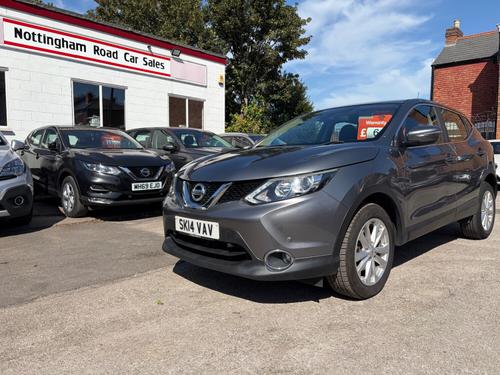 2014 NISSAN QASHQAI 1.2 DIG T ACENTA SMART VISION PACK 5DR PETROL 52,000 MILES MANUAL... photo