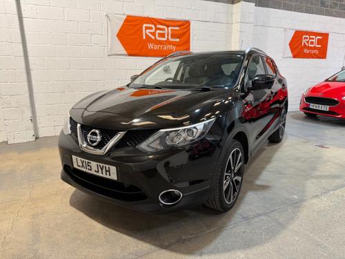 2015 NISSAN QASHQAI 1.2 DIG T TEKNA 5DR PETROL 65,600 MILES MANUAL ONLY 6,295 FROM... photo