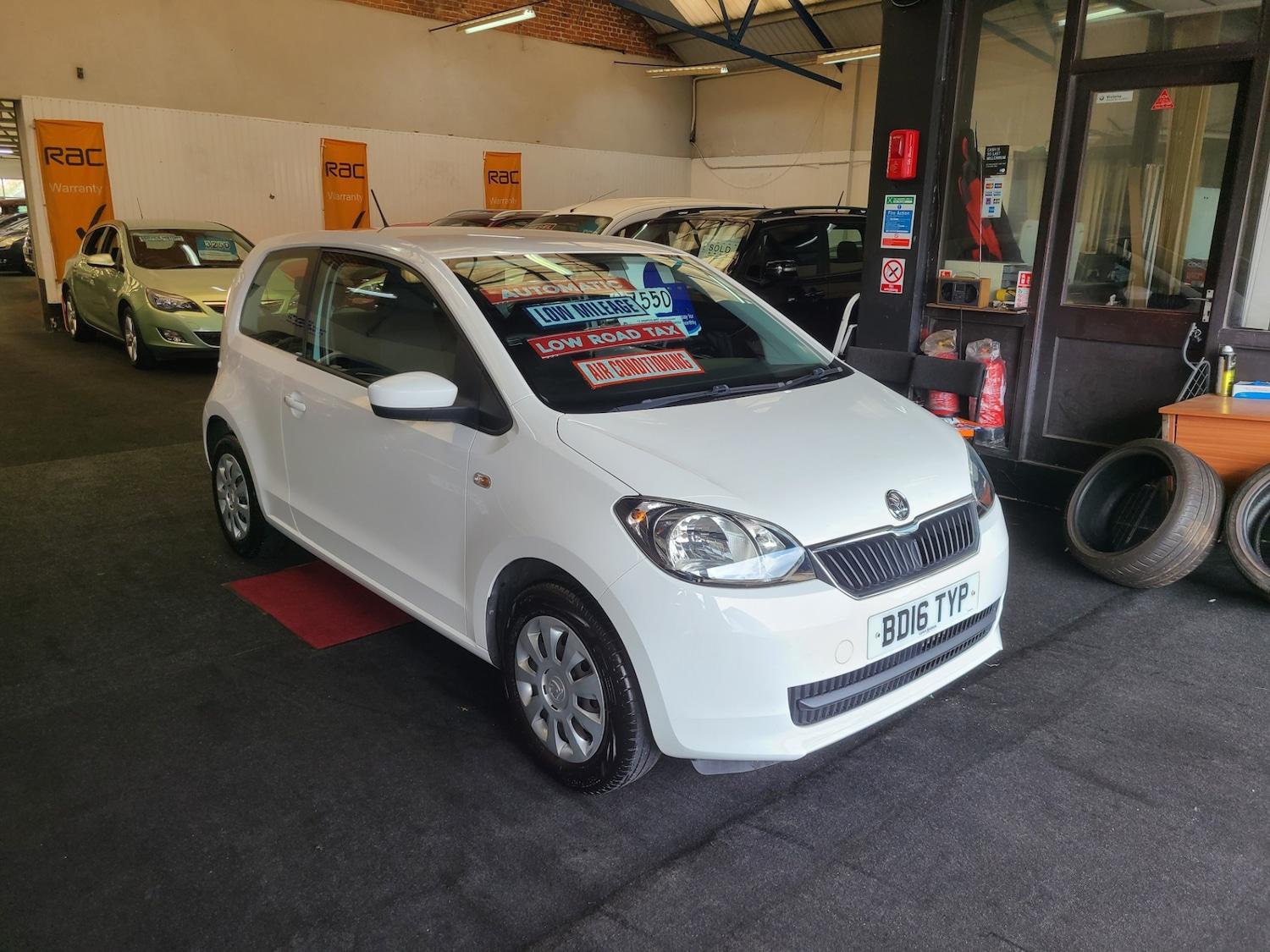SKODA CITIGO 1.0 MPI SE AUTOMATIC 3 DOOR PETROL 42,000 MILES AUTOMATIC ONLY 7,650...