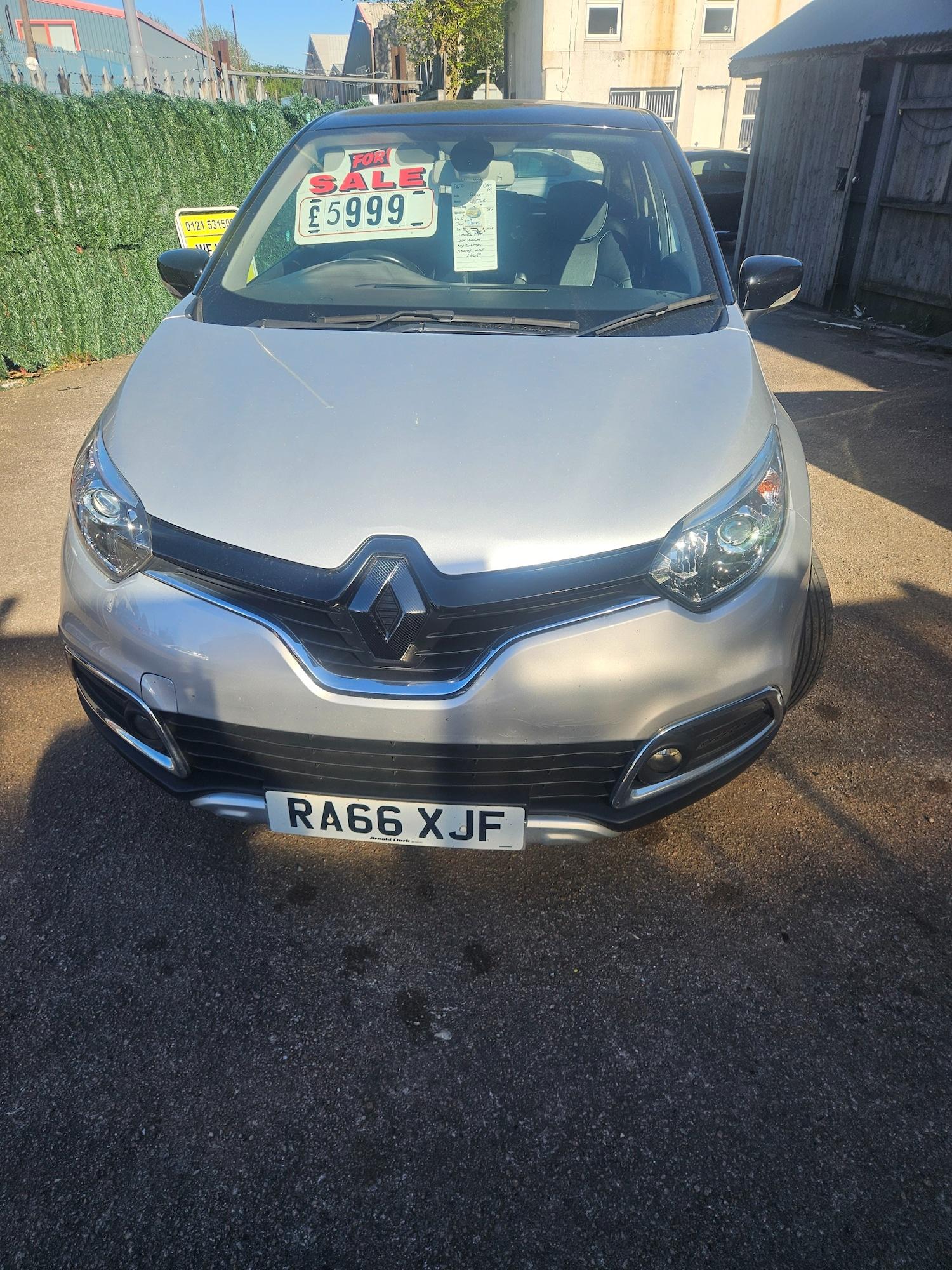 RENAULT CAPTUR 1.5 DCI 90 SIGNATURE NAV 5DR AUTO DIESEL 78,905 MILES AUTOMATIC ONLY...