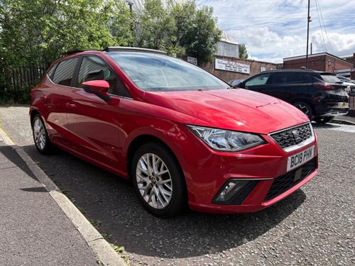 2018 SEAT IBIZA 1.0 TSI 95 SE DESIGN 5DR PETROL 35,621 MILES MANUAL PAUL PRICE... photo