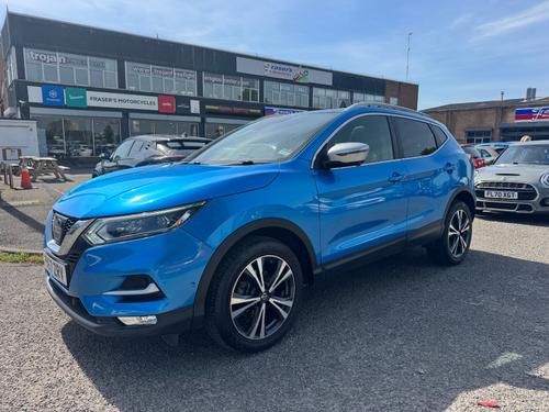2017 NISSAN QASHQAI 1.2 DIG T TEKNA 5DR XTRONIC PANROOF BOSE LEATHER NAV CAMERA PETROL... photo