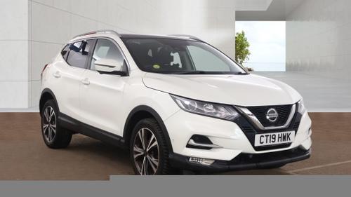 2019 NISSAN QASHQAI 1.5 DCI 115 N CONNECTA 5DR PANROOF NAV CAMERA ULEZ DIESEL 50,000... photo