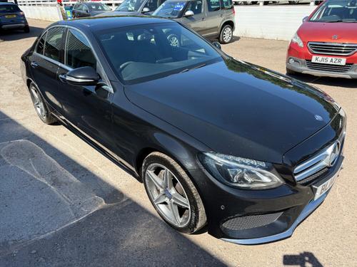 2014 MERCEDES C CLASS C220 BLUETEC AMG LINE PREMIUM 4DR AUTO DIESEL 126,000 MILES AUTOMATIC CINDERFORD... photo