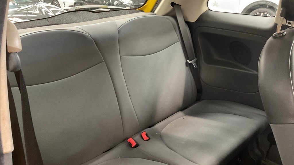 Seat Covers Fiat 500 Rear Facing Child Seat Grey Black Full Set