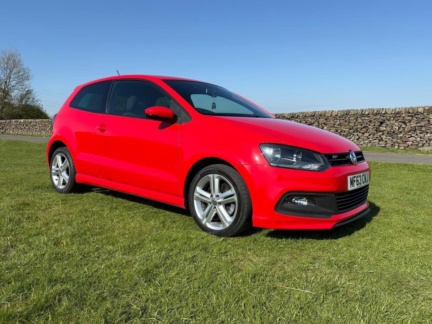 VOLKSWAGEN POLO 1.2 TSI 105 R LINE 3DR PETROL 47,000 MILES MANUAL ONLY 7,495...