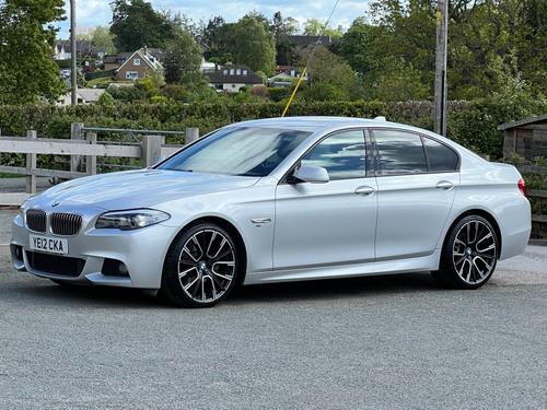 2012 BMW 5 SERIES 520D BLUEPERFORMANCE M SPORT 4DR STEP AUTO EXCEPTIONAL SPORTS SALOON DIESEL 95,821... photo