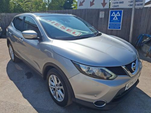 2014 NISSAN QASHQAI 1.5 DCI ACENTA PREMIUM 5DR DIESEL 79,000 MILES MANUAL ONLY 6,000 FROM... photo