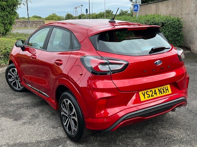 Fantastic Red Ford Red Puma Car Used 2024 Ford Puma EcoBoost