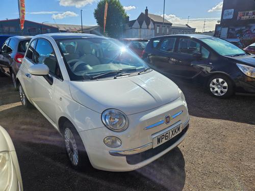 2012 FIAT 500 1.2 LOUNGE 3DR START STOP PETROL 66,470 MILES MANUAL ONLY 1,999 VIEW... photo