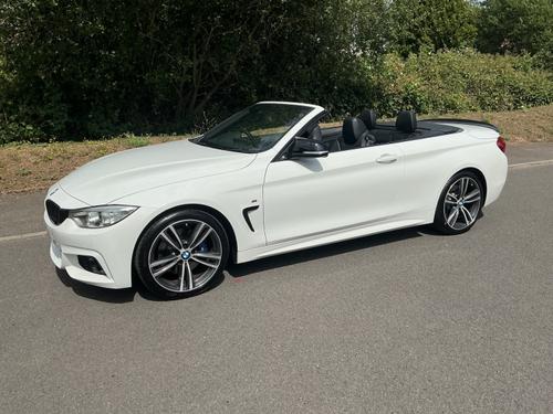2017 BMW 4 SERIES 420D 190 M SPORT 2DR AUTO PROFESSIONAL MEDIA DIESEL 56,000 MILES AUTOMATIC... photo