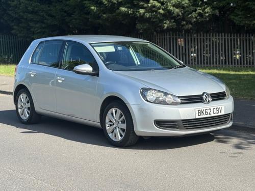 2012 VOLKSWAGEN GOLF 1.6 TDI 105 BLUEMOTION TECH MATCH 5DR DIESEL 156,000 MILES MANUAL ONLY... photo