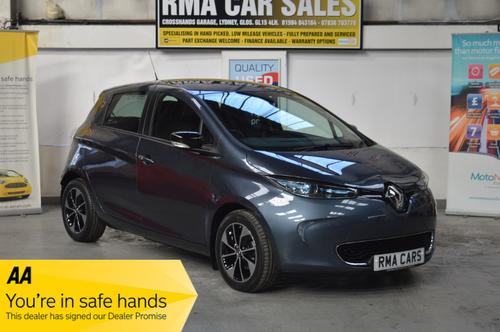 2019 RENAULT ZOE 80KW I DYNAMIQUE NAV R110 40KWH ELECTRIC 5DR AUTO ONLY 3000 MILES... photo