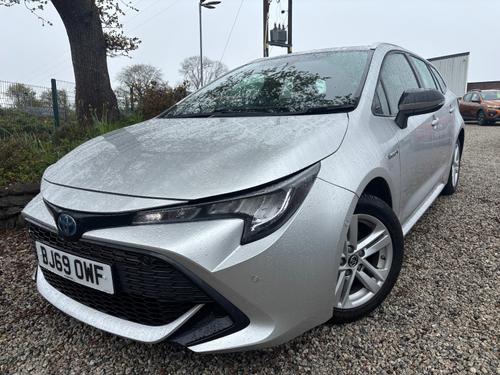 2019 TOYOTA COROLLA 1.8 VVT I HYBRID ICON TECH 5DR CVT PETROL ELECTRIC HYBRID 62,000... photo
