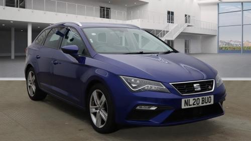 2020 seat leon 2.0 tdi 150 fr 5dr ++ sat nav / dab / ulez ++ diesel - 55,000 miles - manual... photo