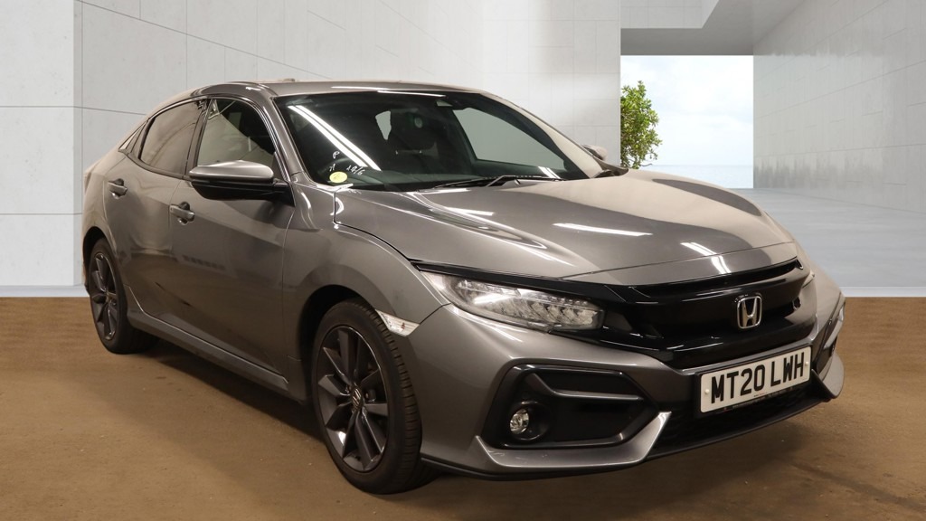 HONDA CIVIC 1.0 VTEC TURBO 126 SR 5DR NAV CARPLAY CAMERA 1 OWNER PETROL...