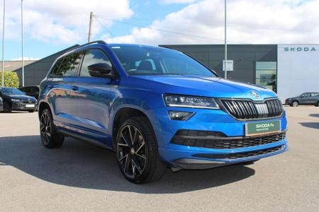 None SKODA KAROQ 1.5 TSI SPORT LINE 5DR DSG MILEAGE 40,601 MILES FUEL TYPE PETROL... photo