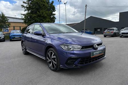 None VOLKSWAGEN POLO 1.0 TSI 110 R LINE 5DR DSG MILEAGE 41,610 MILES FUEL TYPE... photo