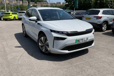 None skoda enyaq 210kw 85 edition 82kwh 5dr auto mileage 3,095 miles fuel type electric transmission automatic reg year 25 reg only... photo