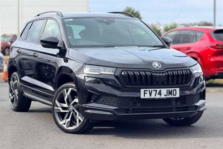 None SKODA KAROQ 1.5 TSI SPORTLINE 5DR DSG MILEAGE 10,876 MILES FUEL TYPE PETROL TRANSMISSION... photo