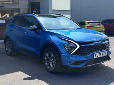 Used 2025 Kia Sportage 1.6 T-GDi HEV GT-LINE S Blue Flame at Kia Motors UK