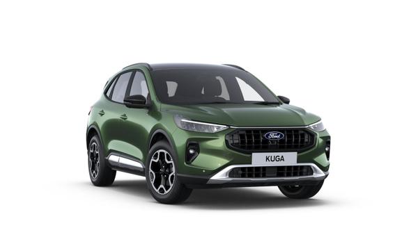 Used 2026 Ford KUGA 2.5L Duratec 180PS FHEV Bursting Green at Dinnages