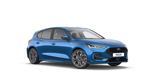 Used 2025 Ford FOCUS 1.0L EcoBoost 125PS mHEV DESERT ISLAND BLUE at Dinnages