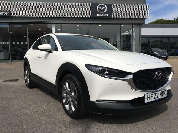 Used 2022 Mazda CX-30 2.0 e-SKYACTIV G MHEV Sport Lux SUV 5dr Petrol Manual Euro 6 (s/s) (122 ps) at Horizon Honda