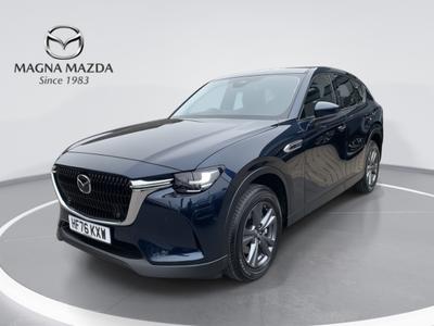 Used 2026 Mazda CX-60 3.3 e-SKYACTIV D MHEV Exclusive-Line SUV 5dr Diesel Hybrid Auto 4WD Euro 6 (s/s) (254 ps) at Magna Mazda