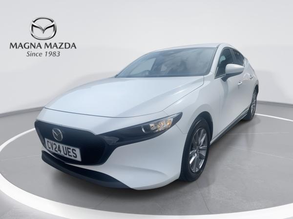 Used 2024 Mazda Mazda3 2.0 e-SKYACTIV-G MHEV Prime-Line Hatchback 5dr Petrol Manual Euro 6 (s/s) (122 ps) at Poole Subaru