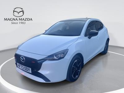 Used 2023 Mazda Mazda2 1.5 SKYACTIV-G Homura Aka Hatchback 5dr Petrol Auto Euro 6 (s/s) (90 ps) at Magna Mazda