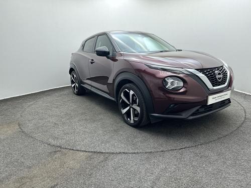 Used 2022 Nissan JUKE 1.0 DiG-T 114 Tekna 5dr Burgunday at Aylesbury Motor Group