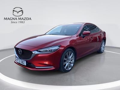 Used 2022 Mazda Mazda6 2.0 SKYACTIV-G Sport Saloon 4dr Petrol Manual Euro 6 (s/s) (165 ps) at Magna Mazda