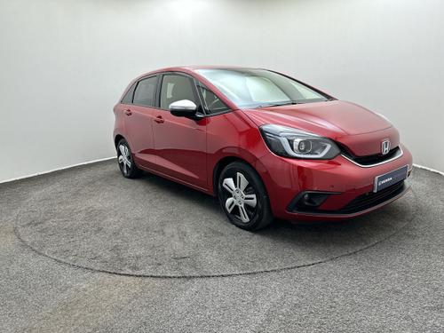 Used 2021 Honda Jazz Ex I-Mmd Cvt Crystal Red at Aylesbury Motor Group