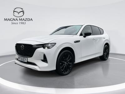 Used 2025 Mazda CX-60 3.3 e-SKYACTIV D MHEV Homura Auto 4WD Euro 6 (s/s) 5dr at Magna Mazda