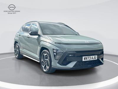 Used 2023 Hyundai KONA 1.6 h-GDi N Line S SUV 5dr Petrol Hybrid DCT Euro 6 (s/s) (141 ps) at Dorchester Nissan