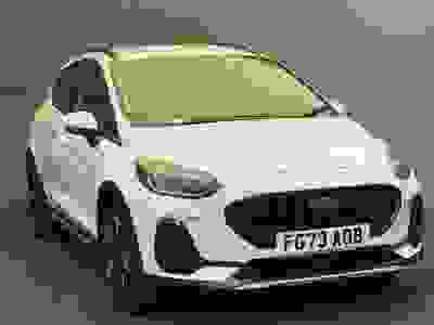 Used 2023 FORD FIESTA 1.0 MHEV Active (NQ) White at Eddie Wright Car Supermarket