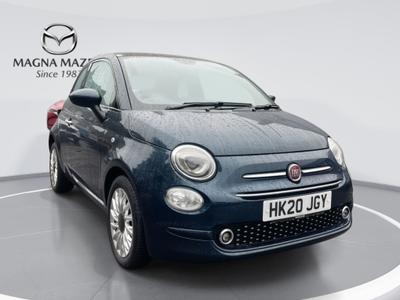 Used 2020 Fiat 500 1.0 MHEV Lounge Hatchback 3dr Petrol Manual Euro 6 (s/s) (70 bhp) at Magna Mazda