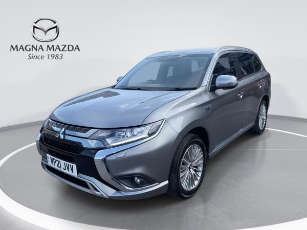 Used 2021 Mitsubishi Outlander 2.4h TwinMotor 13.8kWh Dynamic SUV 5dr Petrol Plug-in Hybrid CVT 4WD Euro 6 (s/s) (224 ps) at Poole Subaru