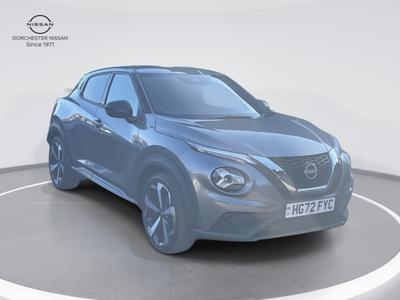 Used 2022 Nissan Juke 1.0 DIG-T Tekna SUV 5dr Petrol Manual Euro 6 (s/s) (114 ps) at Dorchester Nissan