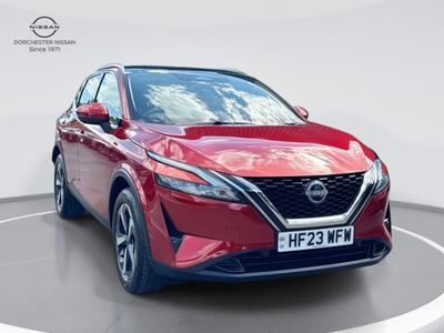 Used 2023 Nissan Qashqai 1.3 DIG-T MHEV N-Connecta SUV 5dr Petrol Hybrid Manual Euro 6 (s/s) (140 ps) at Dorchester Nissan