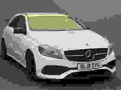 Used 2018 MERCEDES-BENZ A CLASS A180 1.6i 122 Bhp AMG LINE (EXECUTIVE) (NQ) White at Eddie Wright Car Supermarket