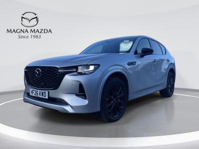 Used 2026 Mazda CX-60 2.5 e-SKYACTIV 17.8kWh Homura Plus SUV 5dr Petrol Plug-in Hybrid Auto 4WD Euro 6 (327 ps) at Magna Mazda