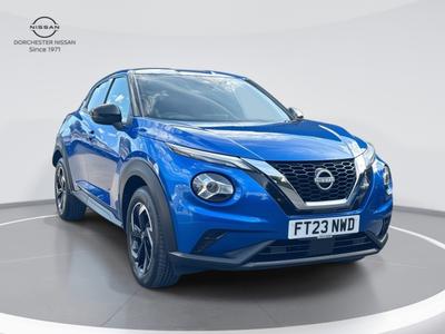 Used 2023 Nissan Juke 1.0 DIG-T N-Connecta SUV 5dr Petrol DCT Auto Euro 6 (s/s) (114 ps) at Dorchester Nissan