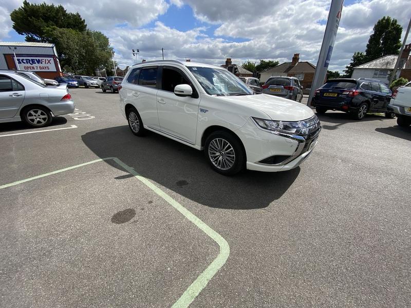 Used 2021 Mitsubishi Outlander 2.4h TwinMotor 13.8kWh Dynamic Safety SUV 5dr Petrol Plug-in Hybrid CVT 4WD Euro 6 (s/s) (224 ps) at Poole Subaru