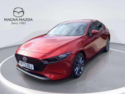 Used 2023 Mazda Mazda3 2.0 e-SKYACTIV-G MHEV Exclusive-Line Hatchback 5dr Petrol Auto Euro 6 (s/s) (122 ps) at Magna Mazda