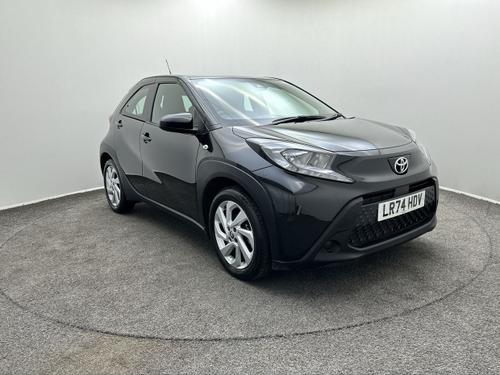 Used 2024 Toyota AYGO X 1.0 VVT-i Pure 5dr Auto Black Metallic at Aylesbury Motor Group
