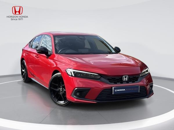 Used 2024 Honda Civic 2.0 h i-MMD Sport Hatchback 5dr Petrol Hybrid eCVT Euro 6 (s/s) (184 ps) at Poole Subaru